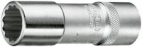 Końcówka wymienna klucza nasadowego 12-kątna 1/2" długa 17x mm GEDORE