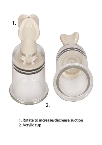Nipple Suction Set Medium - Transparent na Arena.pl