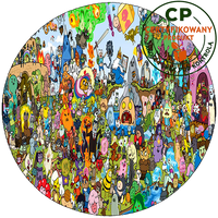 Opłatek na tort Pora na Przygodę