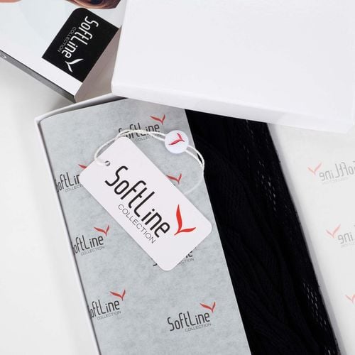 Bodystocking 2069 SoftLine Black Zmysłowa Bielizna Damska One Size na Arena.pl