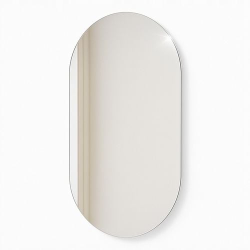 Lustro owalne LED COB łazienkowe, uniwersalne 100x50 cm bez ramy IP 67 na Arena.pl