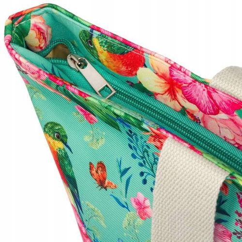 Torba Plażowa Duża Zapinana Na Zamek Torebka Shopper z Podszewką Piknik XXL na Arena.pl