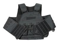 Kamizelka plate carier na wkłady balistyczne 25x30 CORDURA 600x600 czarna