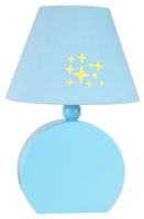 Ofelia # # lampka gab. mdf 1x40W E14 niebieska