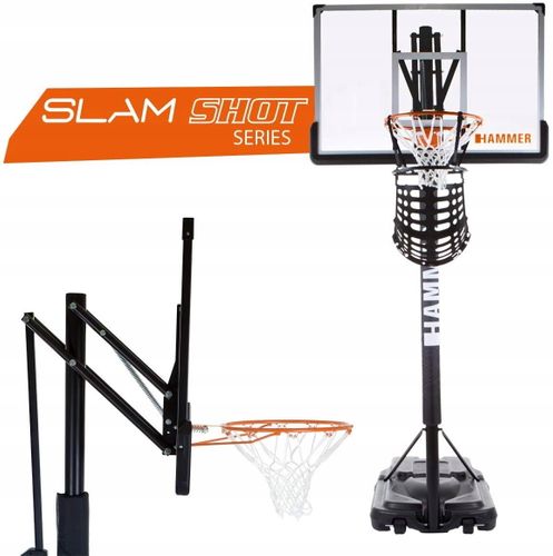 Kosz do koszykówki Hammer Slam Shot Pro S tablica na Arena.pl