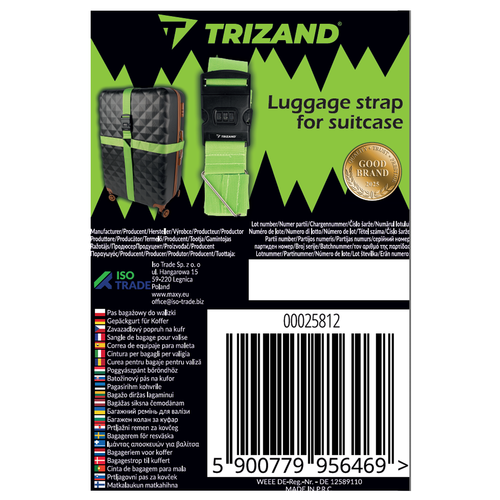 Pas Bagażowy Do Walizki Trizand 25812 na Arena.pl