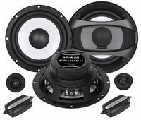 Zestaw głośników Crunch GTI6.2E 100 W RMS 165mm 100W