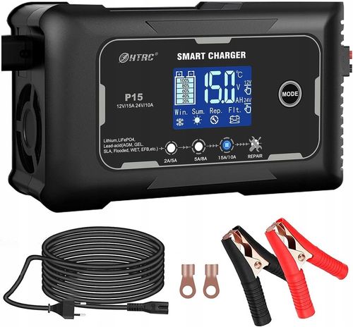 PROSTOWNIK DO AKUMULATORA AUTOMATYCZNY SMART 12/24V ŁADOWARKA na Arena.pl