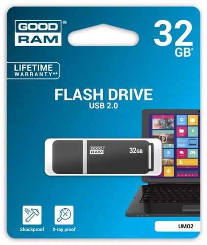 GOODRAM UMO2 32GB USB 2.0 Grafit na Arena.pl