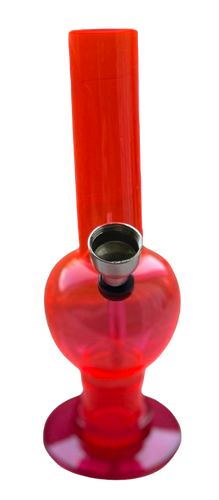 Fajka Wodna Bongo Akrylowe Bonio z Akrylu Czerwone Małe Nieduże 16 cm na Arena.pl