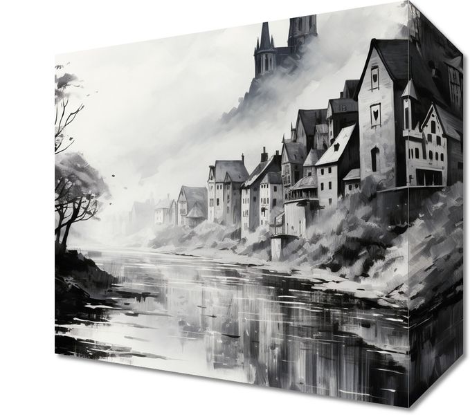 Obraz 20x20cm Mglisty Refleks zdjęcie 1