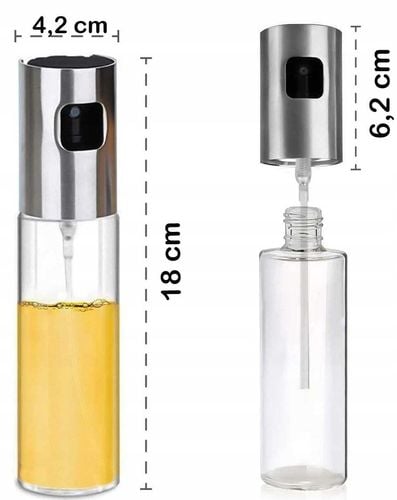 spryskiwacz kuchenny do oleju oliwy octu srebrny 100ml na Arena.pl