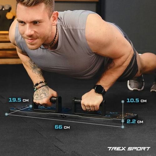 Uchwyty deska wielofunkcyjna do pompek ćwiczeń push up pompki Trex na Arena.pl