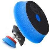 pad polerski mini miękki premium 95mm / 75mm gąbka finish tarcza na rzep