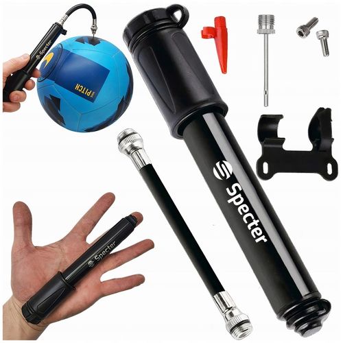 Pompka do piłki roweru ręczna mała uchwyt na ramę aluminium 7bar SPECTER na Arena.pl