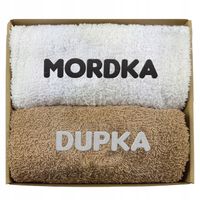 RĘCZNIKI MORDKA DUPKA Prezent na WALENTYNKI kolegi FACETA męża BRATA