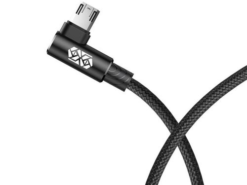 Kabel Baseus MVP Elbow kątowy dwustronny micro USB 2m Black na Arena.pl