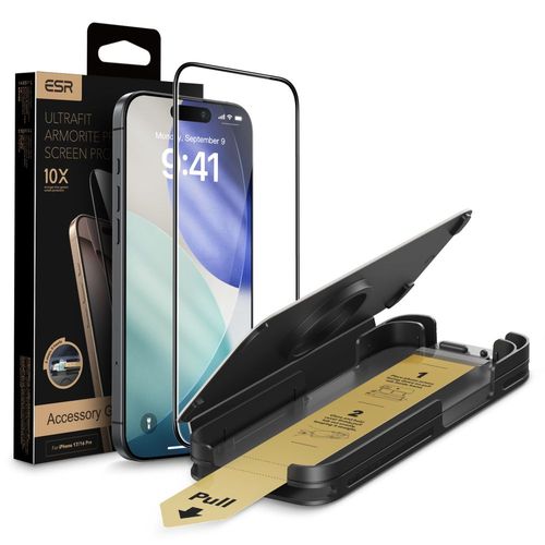 Szkło Hartowane do iPhone 16 Pro 17 ESR Armorite Pro Czarne na Arena.pl