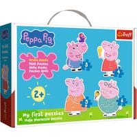 puzzle baby classic peppa pig wśród przyjaciół