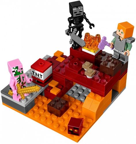 LEGO Polska Minecraft Walka w Netherze na Arena.pl