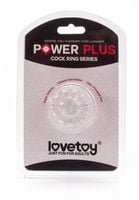 Pierścień Na Penisa Lovetoy Power Plus Przezroczysty Śr. 1,6Cm