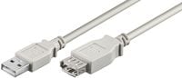 MicroConnect USB2.0  Extension A-A 5m M-F