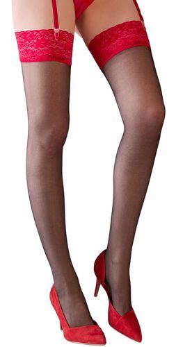 stockings black/red 7 na Arena.pl