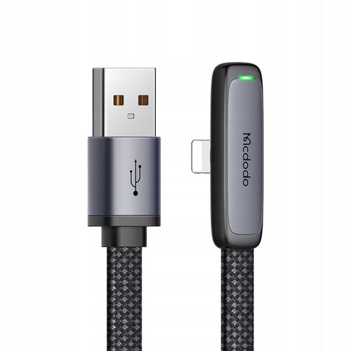 mcdodo kabel kątowy usb lightning płaski 36w do iphone 12 13 14 na Arena.pl