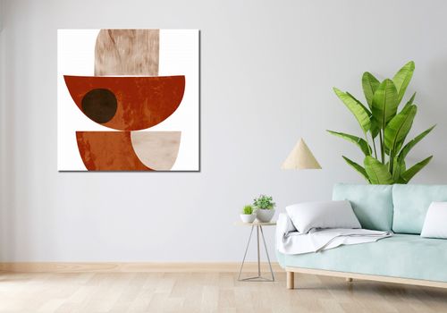 Obraz 100x100cm Ziemista Warstwa na Arena.pl