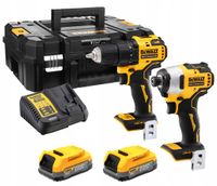 DEWALT ZAKRĘTARKA UDAROWA 18V DCF809D2T-QW 2 AKUMULATORY 2AH ŁADOWARKA WALI