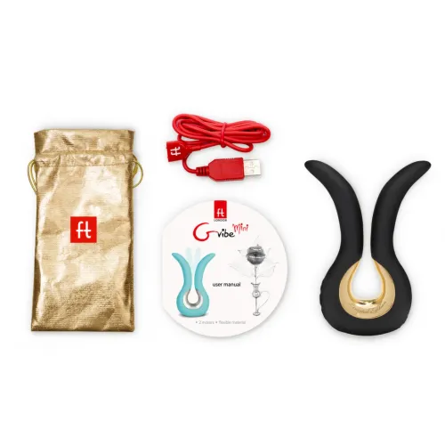 fun toys gvibe mini gold - kompaktowy model, 2 silniki, wodoodporny na Arena.pl