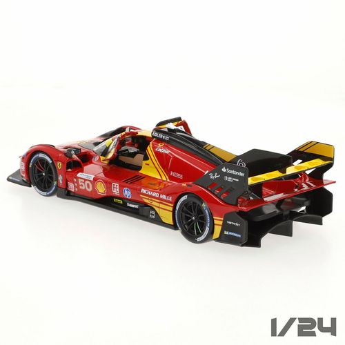 Samochód zabawkowy Ferrari 499P LE MANS 2024 na Arena.pl