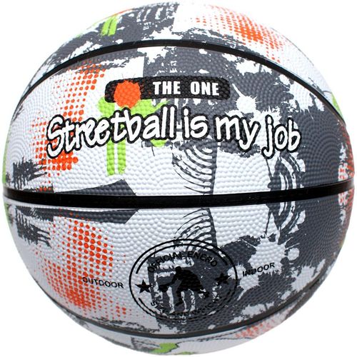 PIŁKA DO KOSZYKÓWKI ENERO SOLID SZARO BIAŁA R.7 na Arena.pl