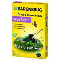 trawa uniwersalna z kwiatami barenbrug happy lawn 0,5kg