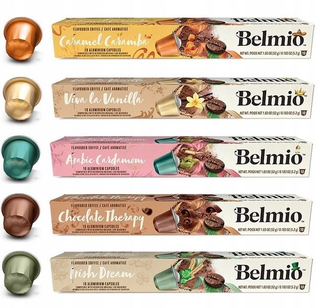 Belmio Kawy Smakowe do Nespresso 5x10 szt. zdjęcie 1