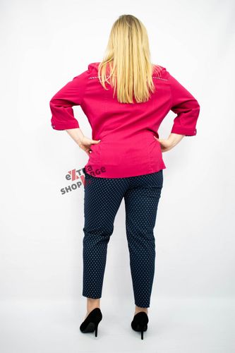 Koszula Sandra malinowa PLUS SIZE na Arena.pl