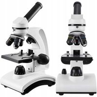 QIKtech MIKROSKOP NAUKOWY EDUKACYJNY SZKOLNY MIKRO MAKRO 40-640X