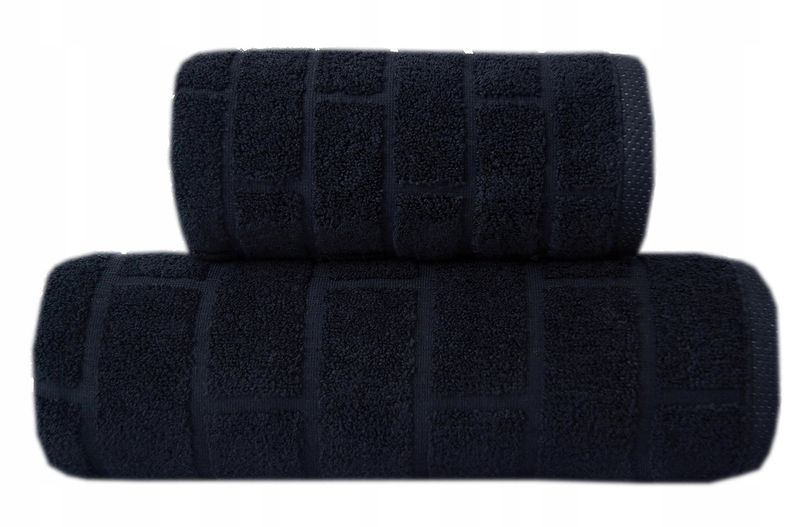 Ręcznik Brick 70X140 Greno Czarny zdjęcie 1