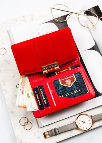 portfel damski eko ptn 0015-ji-9419 red na Arena.pl