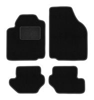 Dywaniki welurowe LUX Ford Fiesta MK5 1999-2002 hatchback czarne