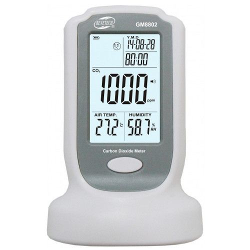 MIERNIK DWUTLENKU WĘGLA CZUJNIK CO2 DATA TEMP na Arena.pl