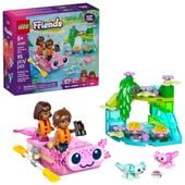 LEGO Friends 42681 Przygoda na aksolotlowej łodzi Klocki Zestaw z łodzią 5+