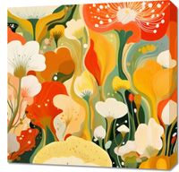 Obraz 60x60cm Kwiatowy Raj