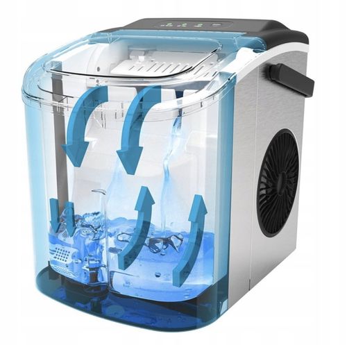 Kostkarka do lodu Zilan ICE MAKER 15KG srebrny/szary 95 W na Arena.pl