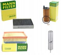 ZESTAW FILTRÓW MANN BMW 2.0DIESEL B47D20 1 F20 3F30 B47 118D 120D 318D 320D