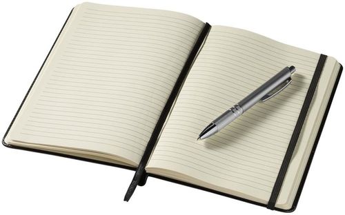 NOWOŚĆ Notes z długopisem Panama, Czarny na Arena.pl
