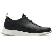 Clarks Półbuty damskie - Tri Spark Trigenic - rozmiar 36 - czarny nubuk