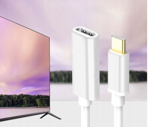 KABEL ADAPTER Przejściówka USB-C 3.1 DO HDMI 4K UHD MHL do Macbook Samsung zdjęcie 6