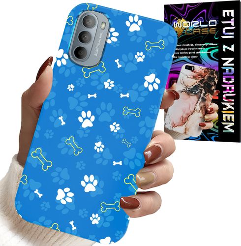ETUI DO MOTOROLA G31 / G41 - ŁAPKI KOŚCI PIES PATROL WZORY DLA DZIECI na Arena.pl