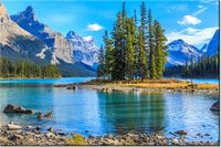 120CM 80CM OBRAZ ŚCIENNY JEZIORO MALIGNE